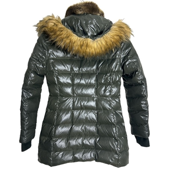 S13 Chelsea Down Puffer Jacket Green Size S - Picture 2 of 12